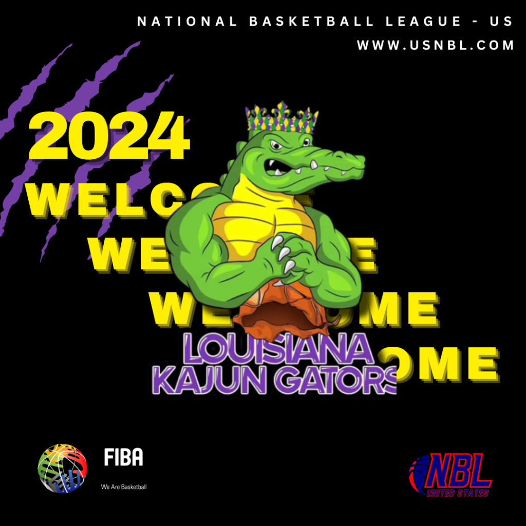 Louisiana Kajun Gators Join NBL-US for the 2024 Season