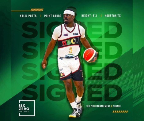 HBCU Movement’s Kalil Potts Signs Professional Contract with Club Susanj in Montenegro