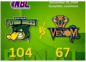 GUEYDAN FLYING DUCKS MAKE HISTORY WINS FIRST GAME