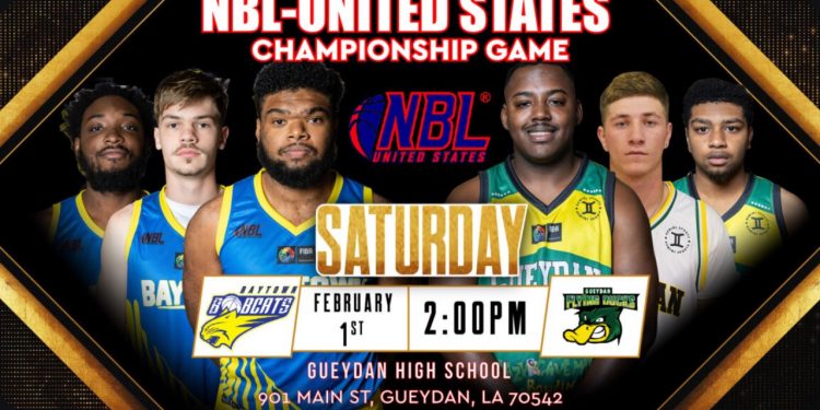 GUEYDAN FLYING DUCKS AND BAYTOWN BOBCATS SET TO CLASH IN NBL-US CHAMPIONSHIP GAME