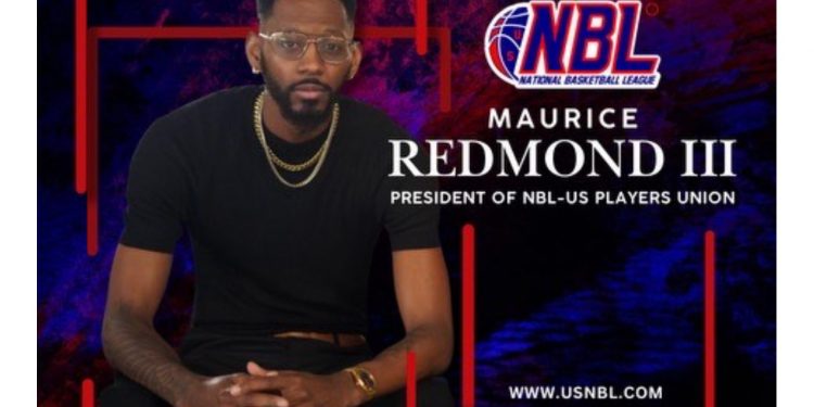 MAURICE REDMOND III NAMED FIRST PRESIDENT OF NBL-US PLAYERS UNION